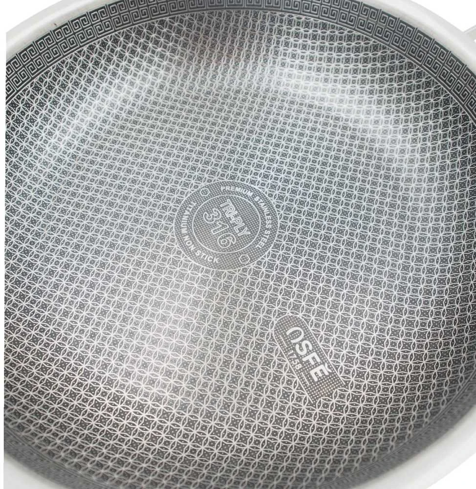 Nerūdijančio plieno keptuvė OSFE 316, 24 cm