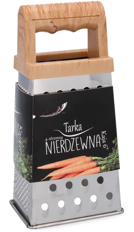 Nerūdijančio plieno keturpusė tarka KAJA, 18 cm