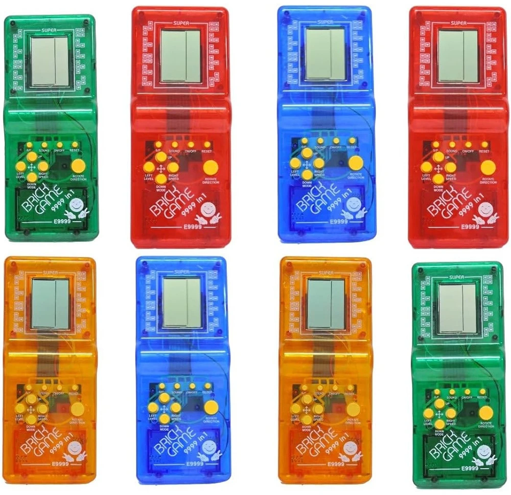 Nešiojama žaidimų konsolė „Brick Game“ 9999 in 1 (Tetris tipo)