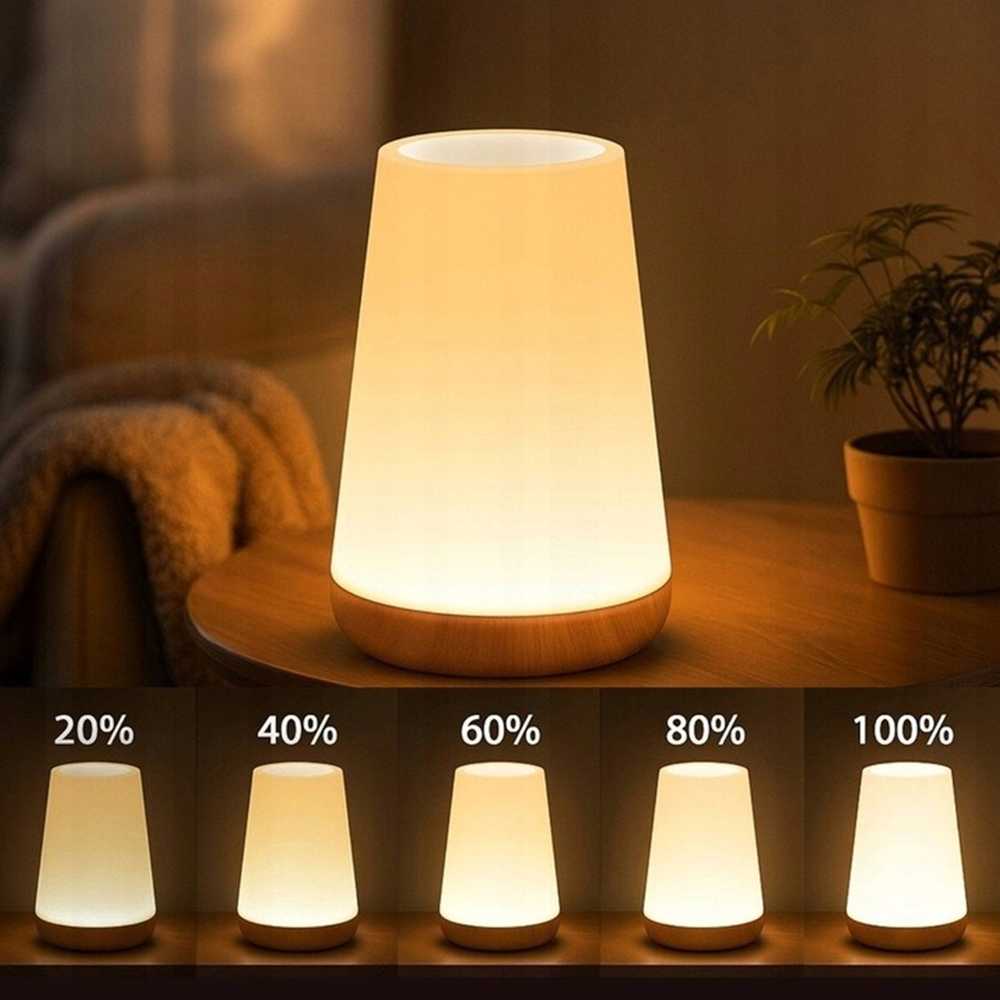 Pakabinamas šviestuvas Zd179 LED naktinė lempa su pulteliu ir lietimui jautriu valdymu