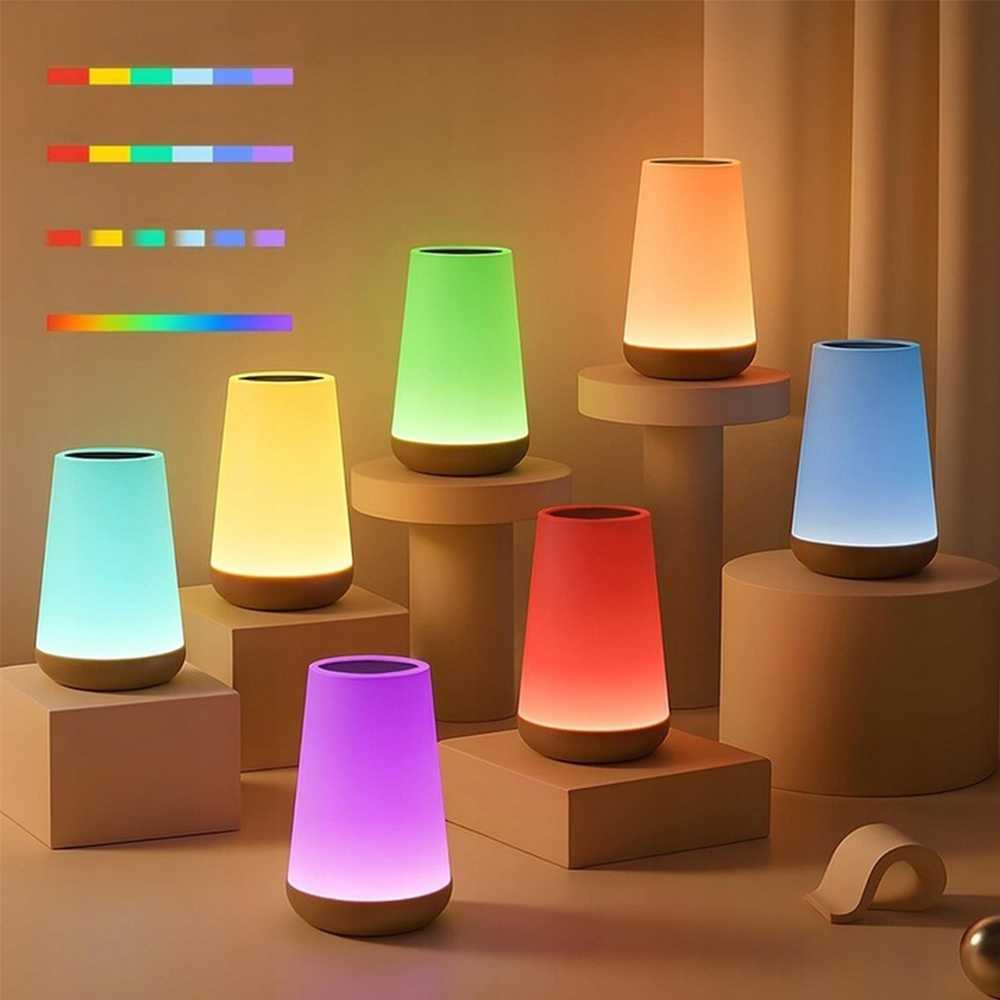 Pakabinamas šviestuvas Zd179 LED naktinė lempa su pulteliu ir lietimui jautriu valdymu