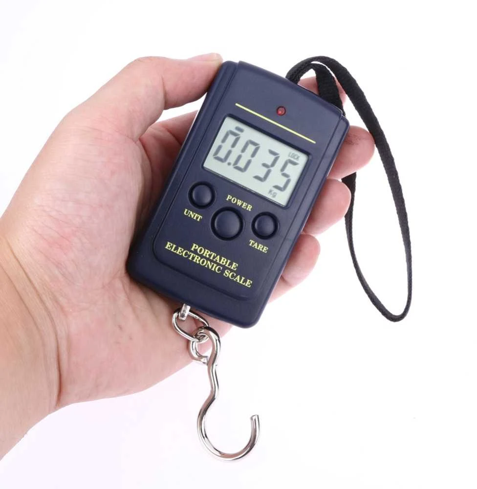 Virtuvinės svarstyklės Pakabinamos Elektroninės Svarstyklės (40kg/10g)