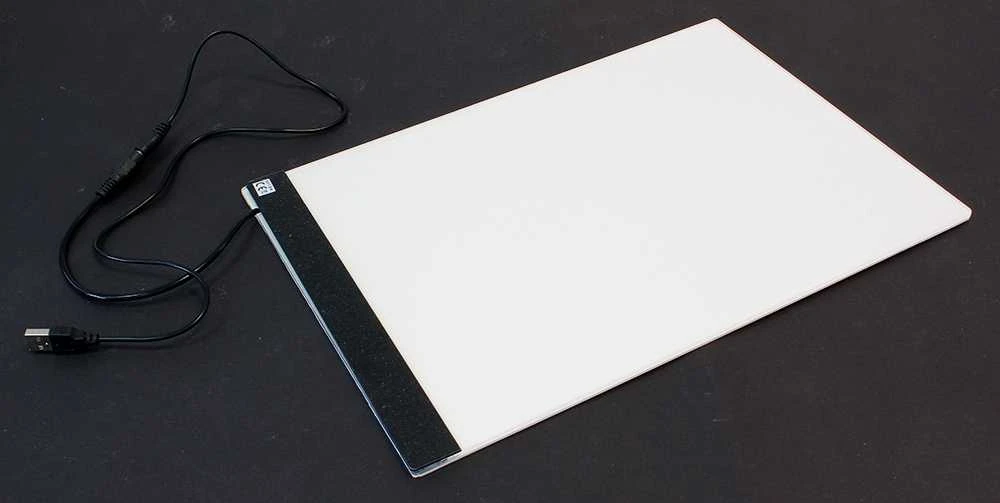 Piešimo lenta su LED apšvietimu A4