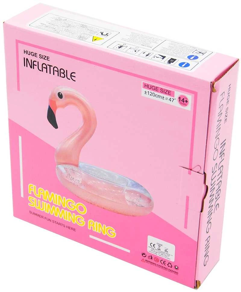 Plaukimo ratas su blizgučiais "Flamingas"