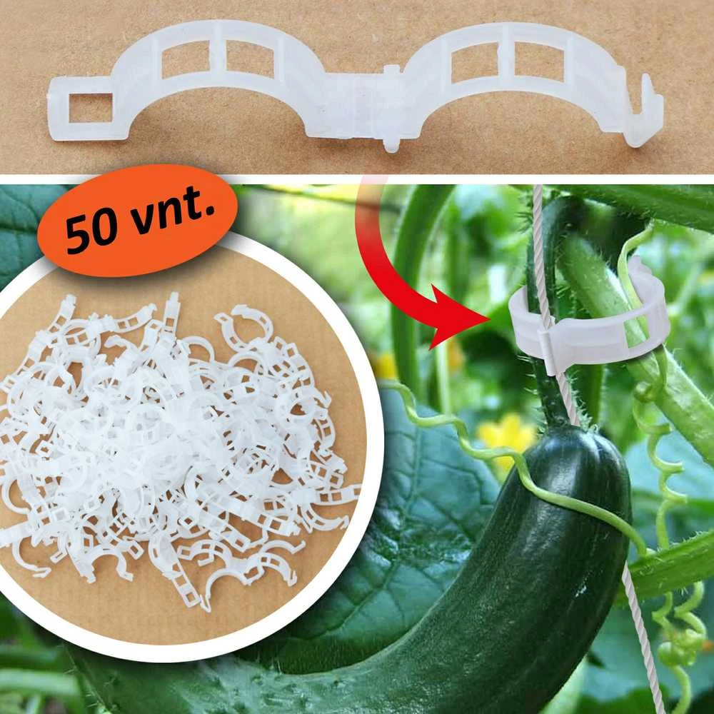 Pomidorų segtukai, 50 vnt.