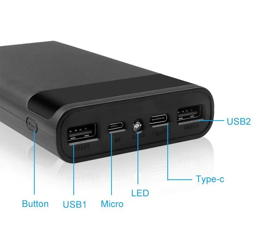 Powerbank Baterijos Dėklas X6