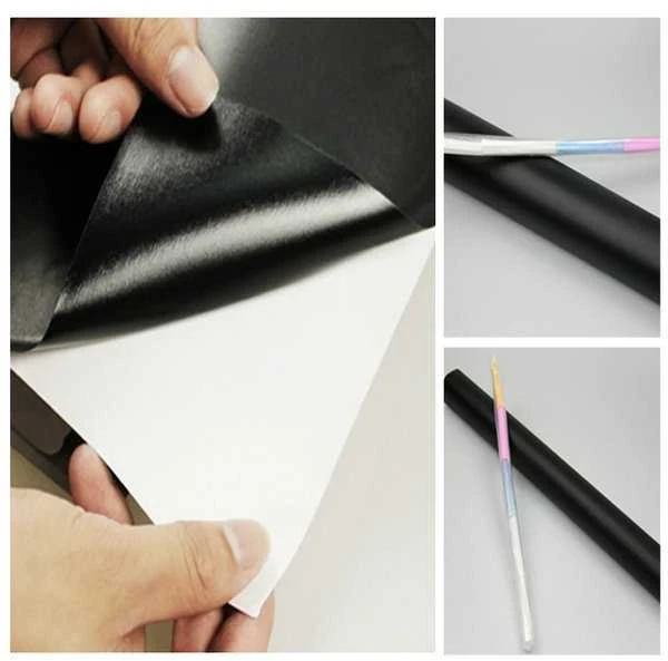 Priklijuojama Piešimo Lenta su Kreidelėmis "Lipdukas"