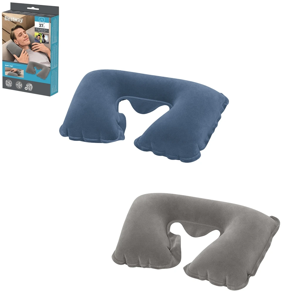 Bestway 67006 kelioninė pagalvė Pripučiamas Žalia, Balta