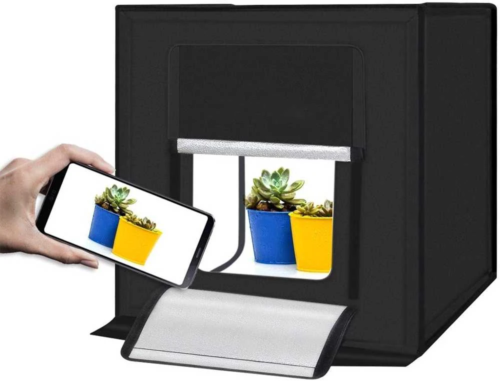 Profesionali Foto Dėžė Su LED Apšvietimu 60 CM.
