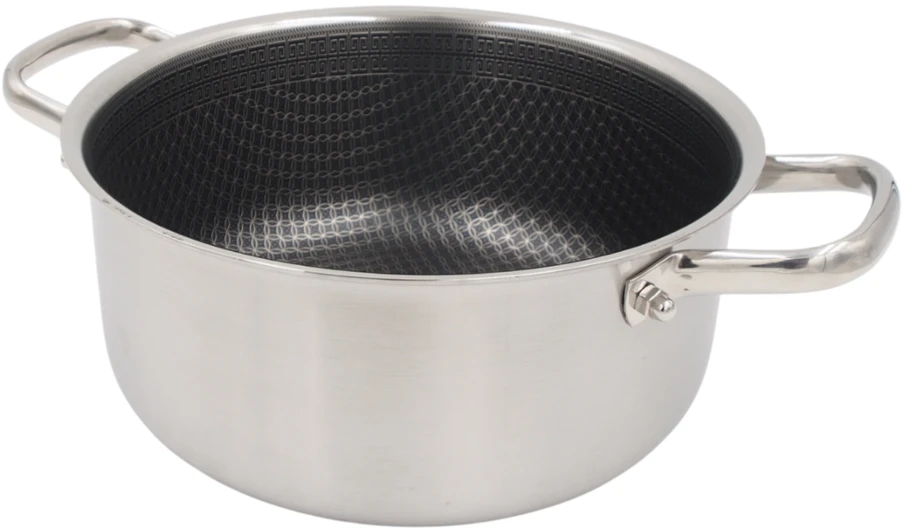 Puodas su dangčiu OSFÉ Tri-Ply, 24 cm, 5 l