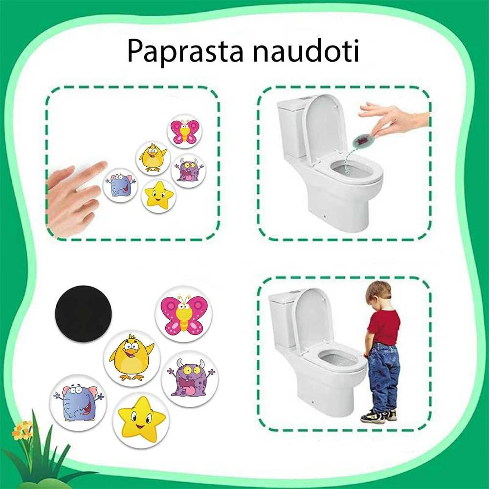 Puoduko treniruočių lipdukai, 5 vnt.