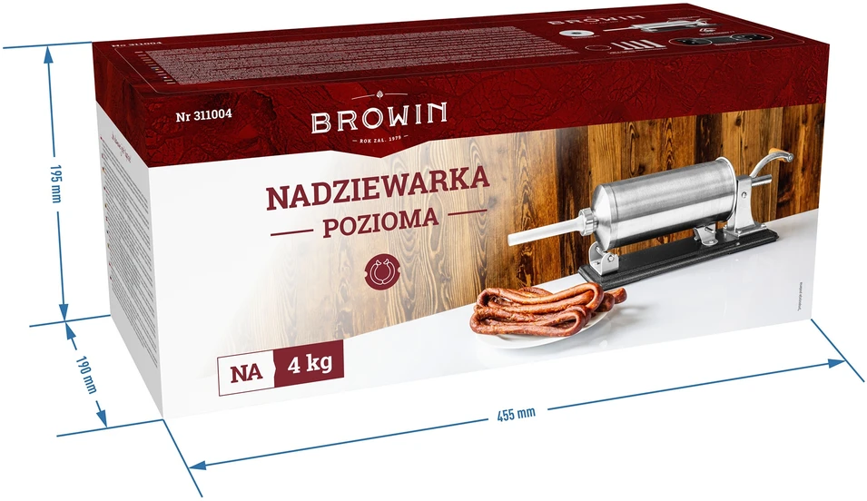 Rankinis horizontalus kimštuvas 4kg