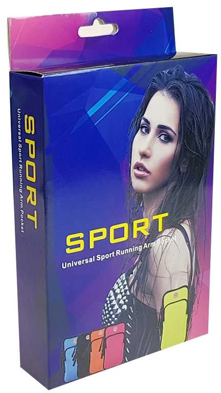 Rankos piniginė - telefono dėklas sportui - Rožinė