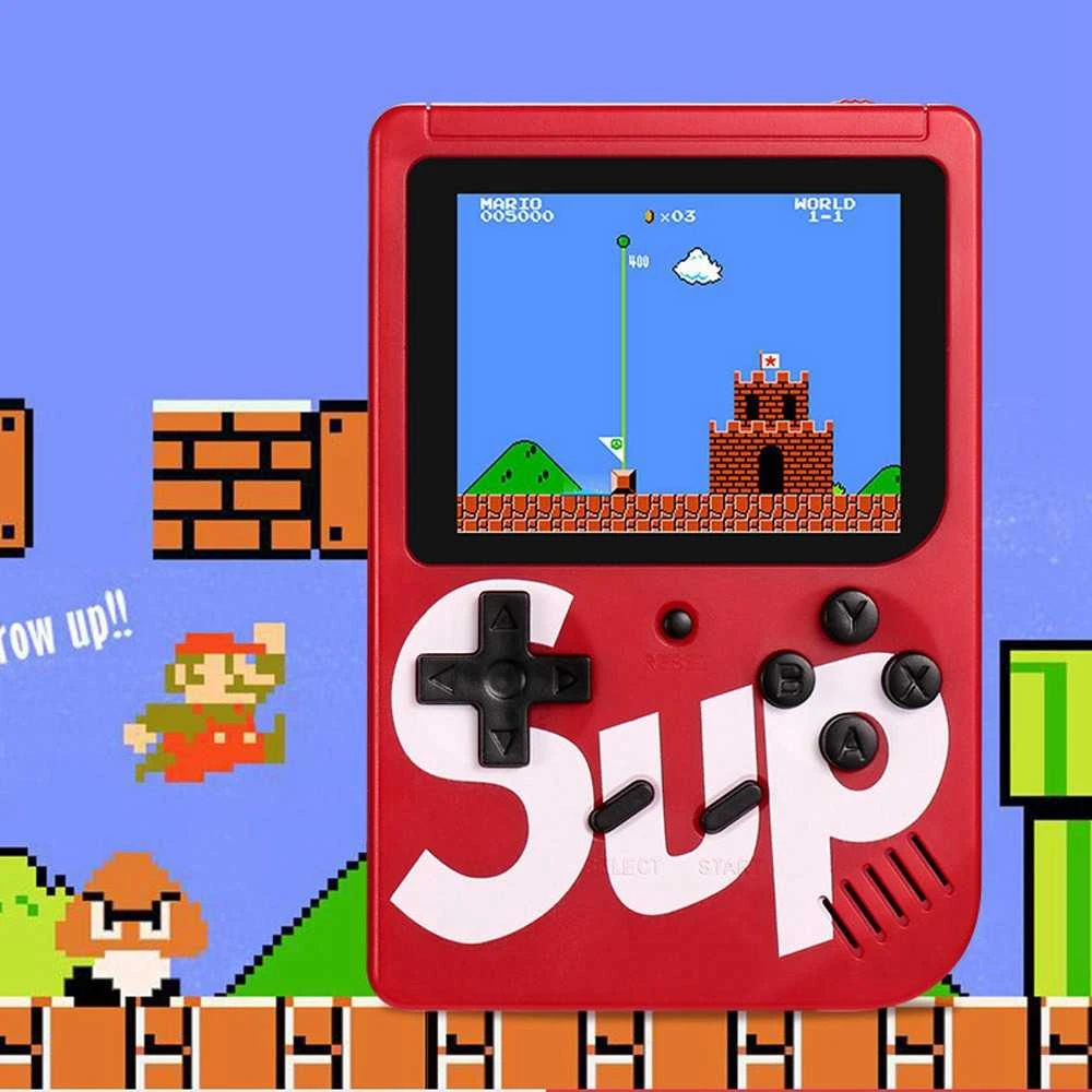 Retro klasikinis nešiojamas žaidimų kompiuteris