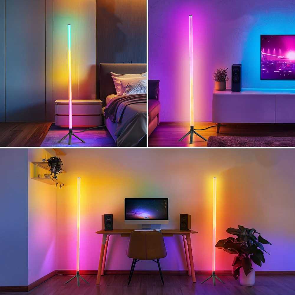 RGB Grindų Lempa 120 cm