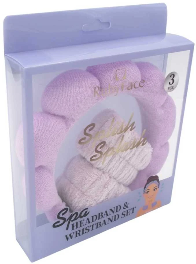 "Splish Splash“ SPA rinkinys: galvos lankelis + 2 riešinės