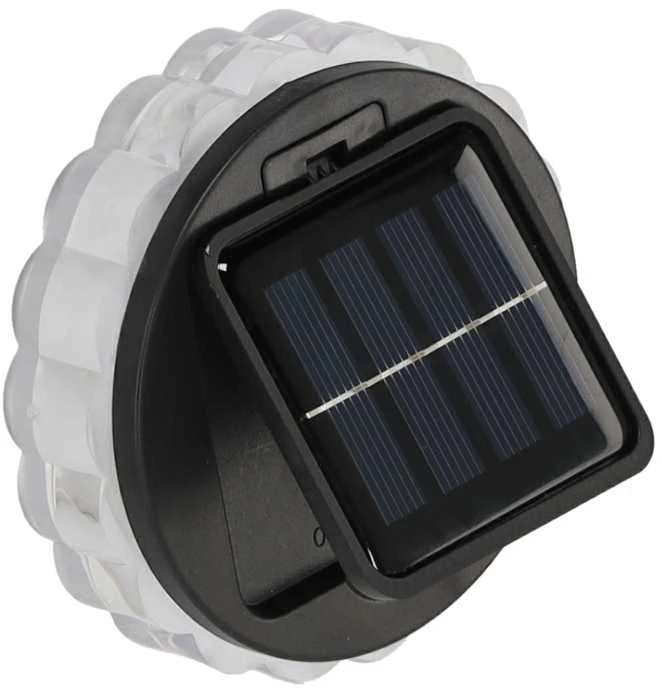 Saulės energija įkraunami LED sieniniai šviestuvai, 2 vnt.
