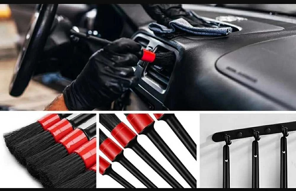 ATL Šepetėlių rinkinys automobilio salono valymui
