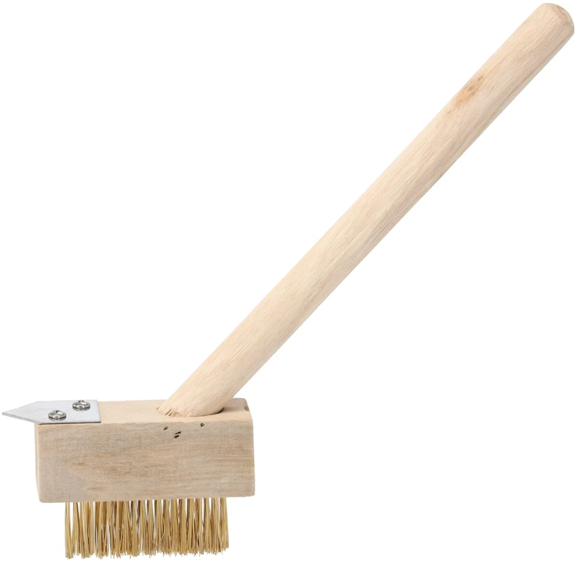 Šepetys piktžolėms ir trinkelių siūlėms valyti, 28 cm