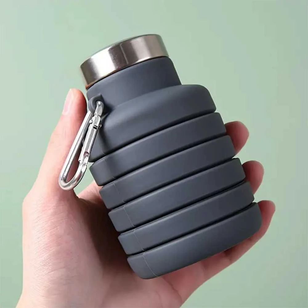 Silikoninė gertuvė 550ml. - Mėlyna