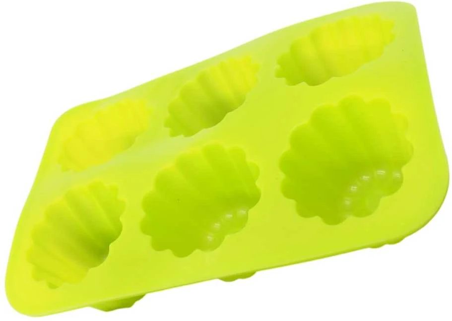 Silikoninė mini keksiukų forma (6 vnt.)