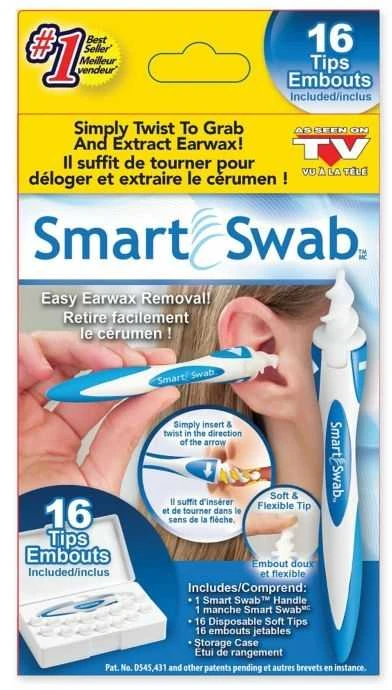 Silikoninis ausų krapštukas "Smart Swab"