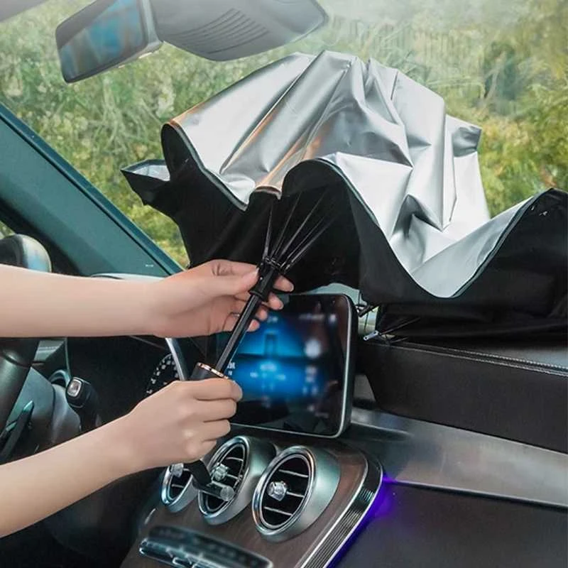 Skėtis nuo saulės automobiliui AG145B, 1 vnt.