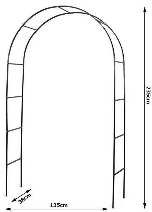 Sodo arka/pergola 240 × 140 cm