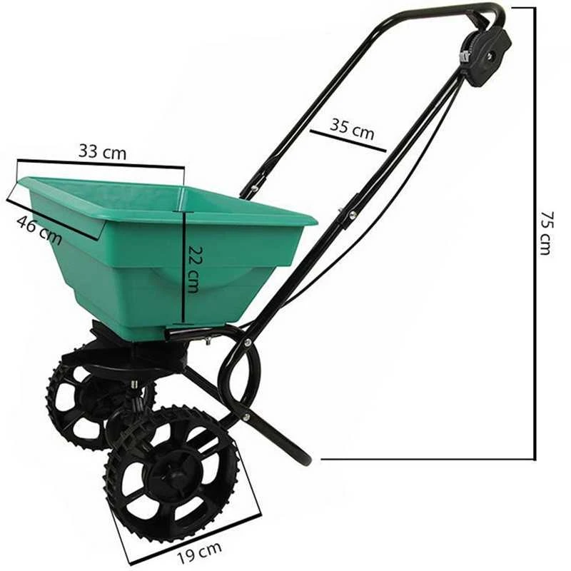 GREENMILL GARDEN ROTAINĖ SĖJAMĖ ANT RATA 15L