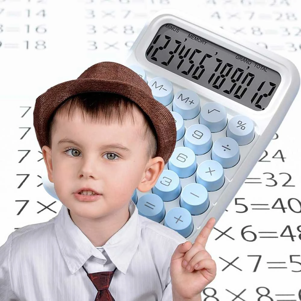 Bez Marki Spalvingas MINI skaičiuotuvas