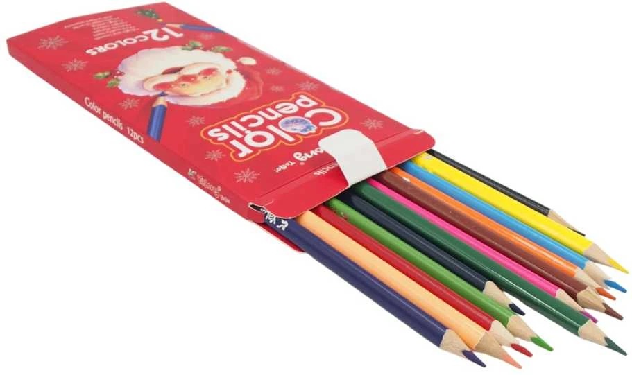 Spalvoti pieštukai Yalong 12 vnt.