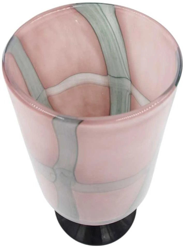 Stiklinė dekoratyvinė vaza, 14×30 cm