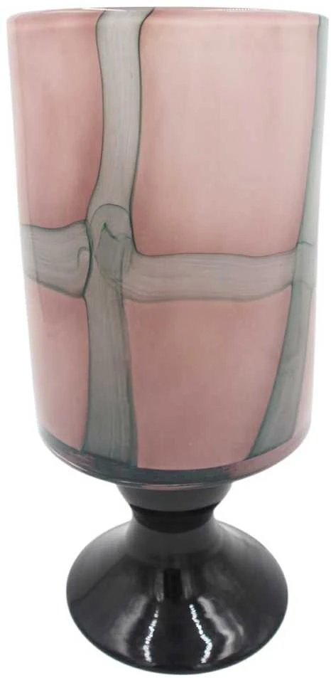 Stiklinė dekoratyvinė vaza, 14×30 cm