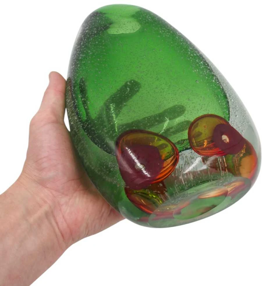 Stiklinė vaza, 17x7.5x20 cm – Forma Lumo kolekcija