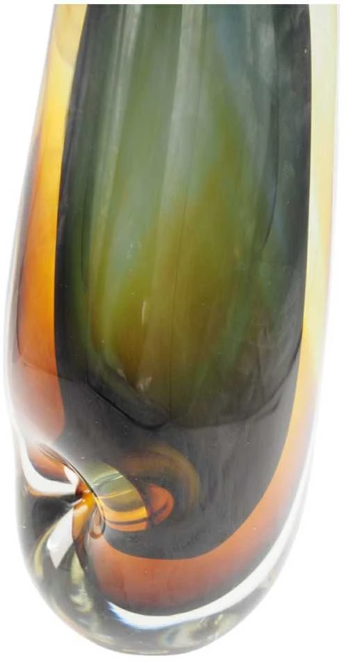 Stiklinė vaza „Forma Lumo“ – 13×8×30 cm