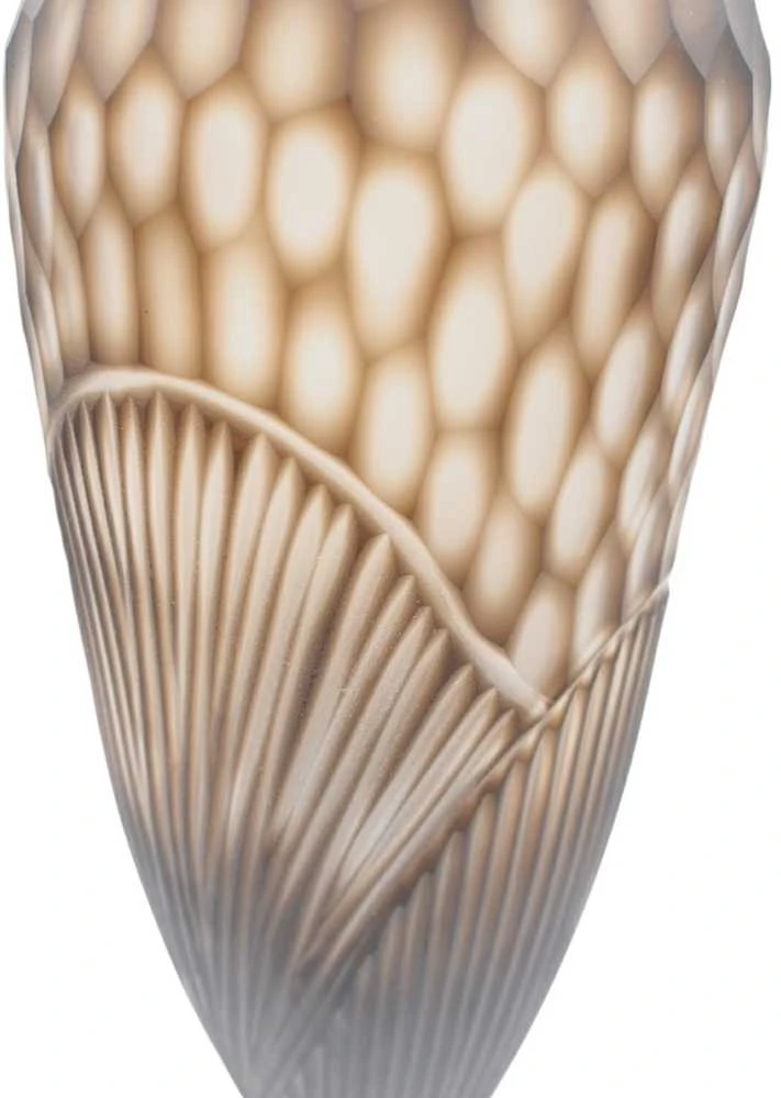 Stiklinė vaza „Forma Lumo“, 15 × 15 × 43 cm