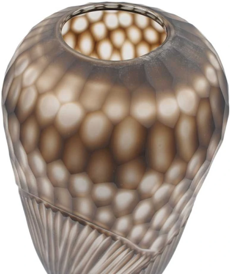 Stiklinė vaza „Forma Lumo“, 15 × 15 × 43 cm