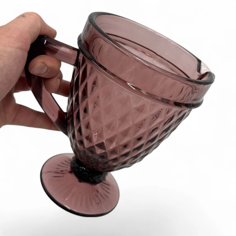 Stiklinis ąsotis "Violetinė"