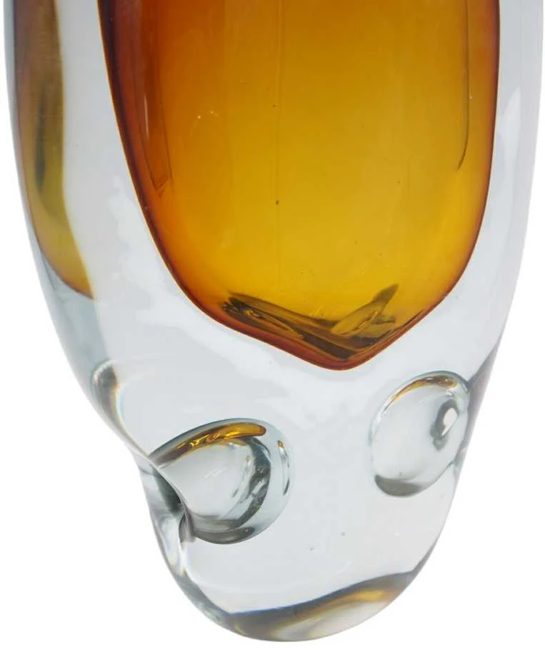 Stiklo vaza „Forma Lumo“ 16×9×26.5 cm