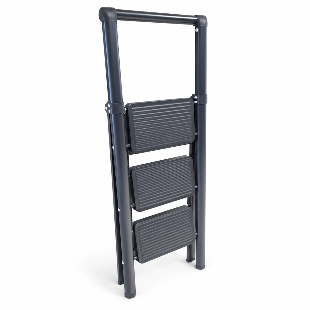 Sulankstomos metalinės kopėčios, 3 pakopų