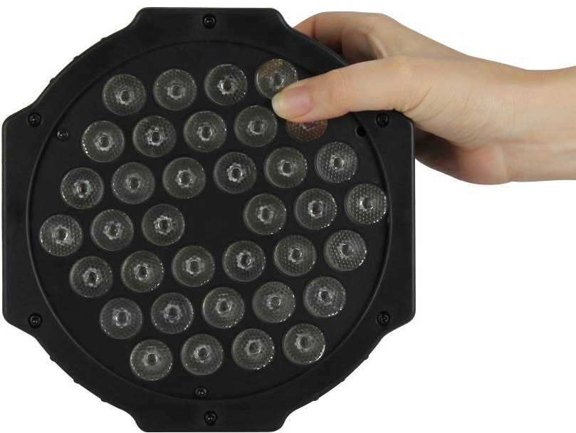 Šviesos efektas LED DMX 36W