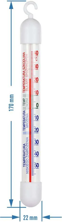 Termometras šaldytuvams ir šaldikliams (-50°C iki +40°C)