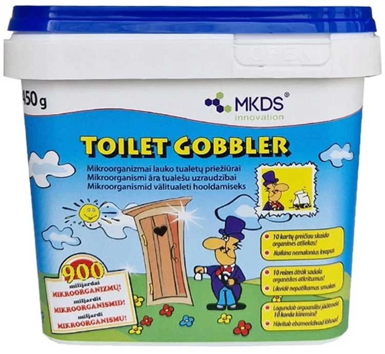 Mkds Mikroorganizmai lauko tualetų priežiūrai GOBBLER,, 450 g
