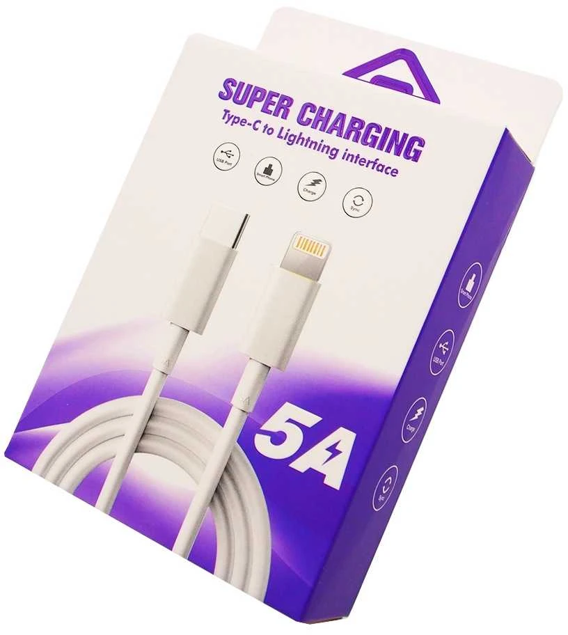 TYPE-C Į Lightning 5A Laidas 1M