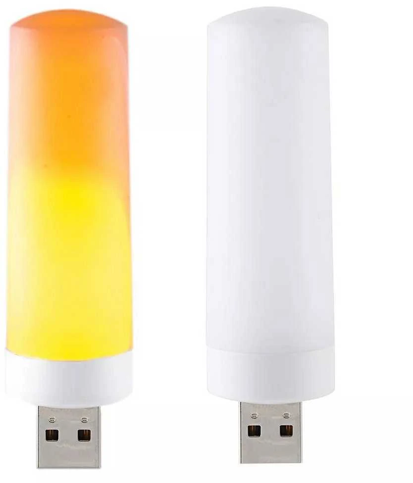 USB liepsnos imitacijos LED