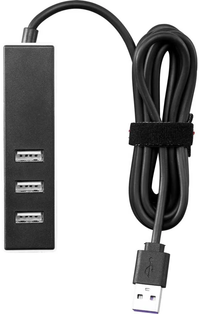 USB šakotuvas su 3 USB A jungtimis (tik krovimui)