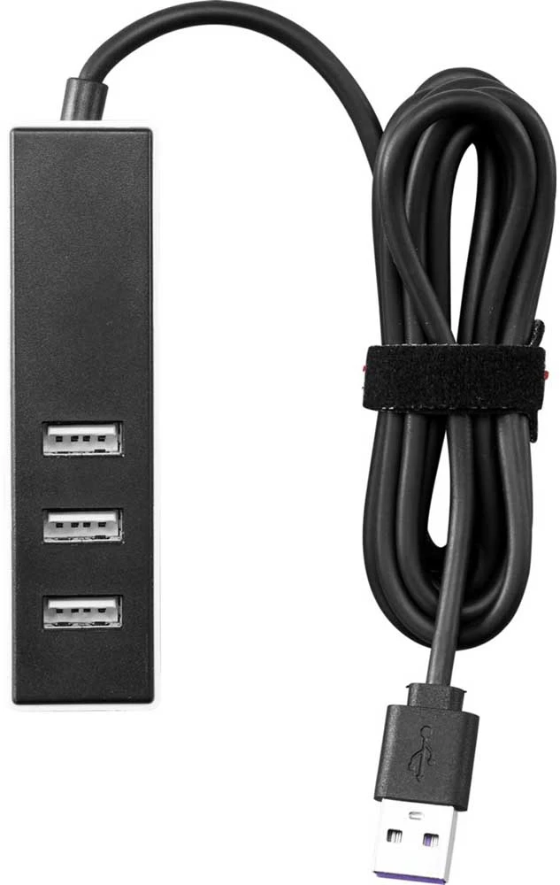 USB šakotuvas su 3 USB A jungtimis (tik krovimui)