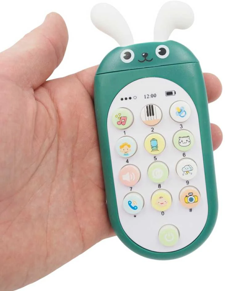 Muzikinis ir edukacinis žaislinis telefonas vaikams