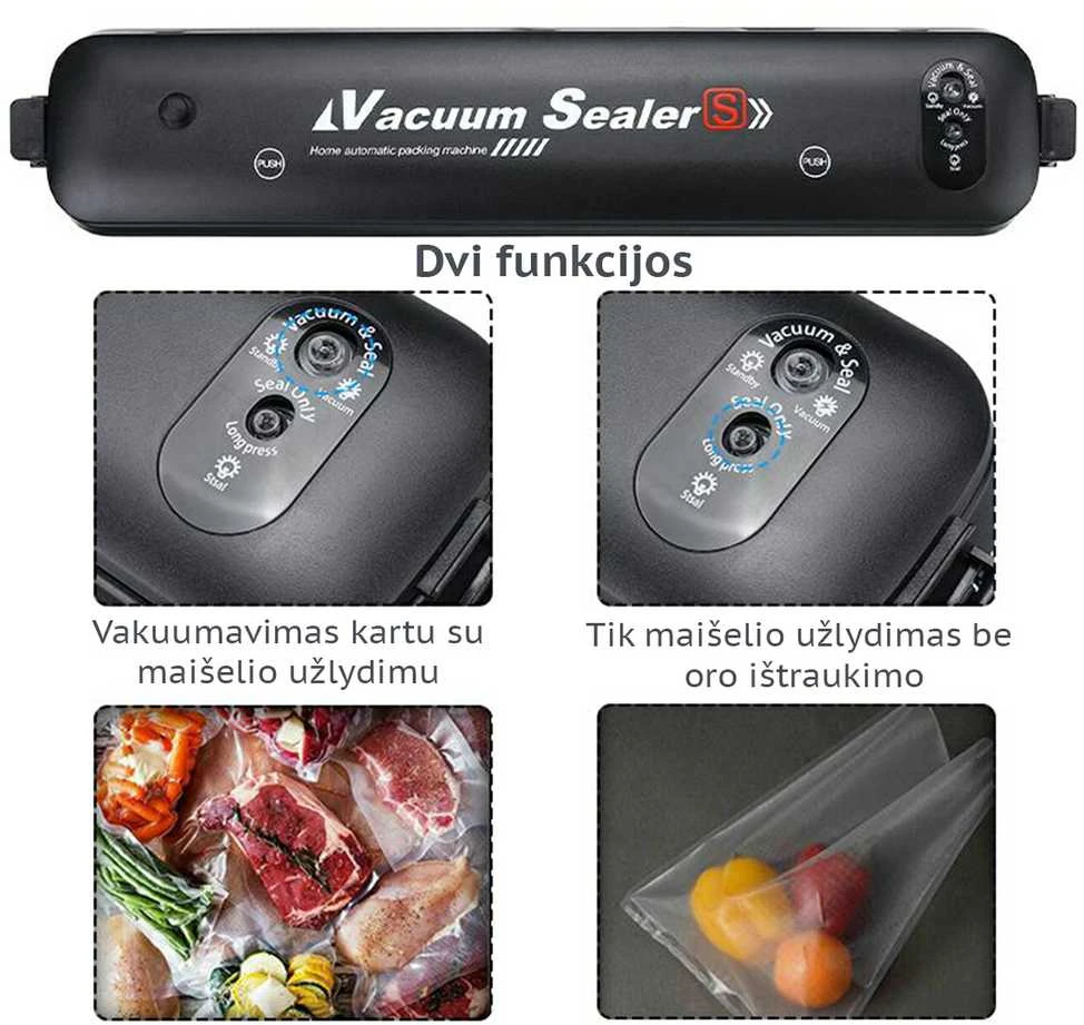 Vakuumavimo aparatas