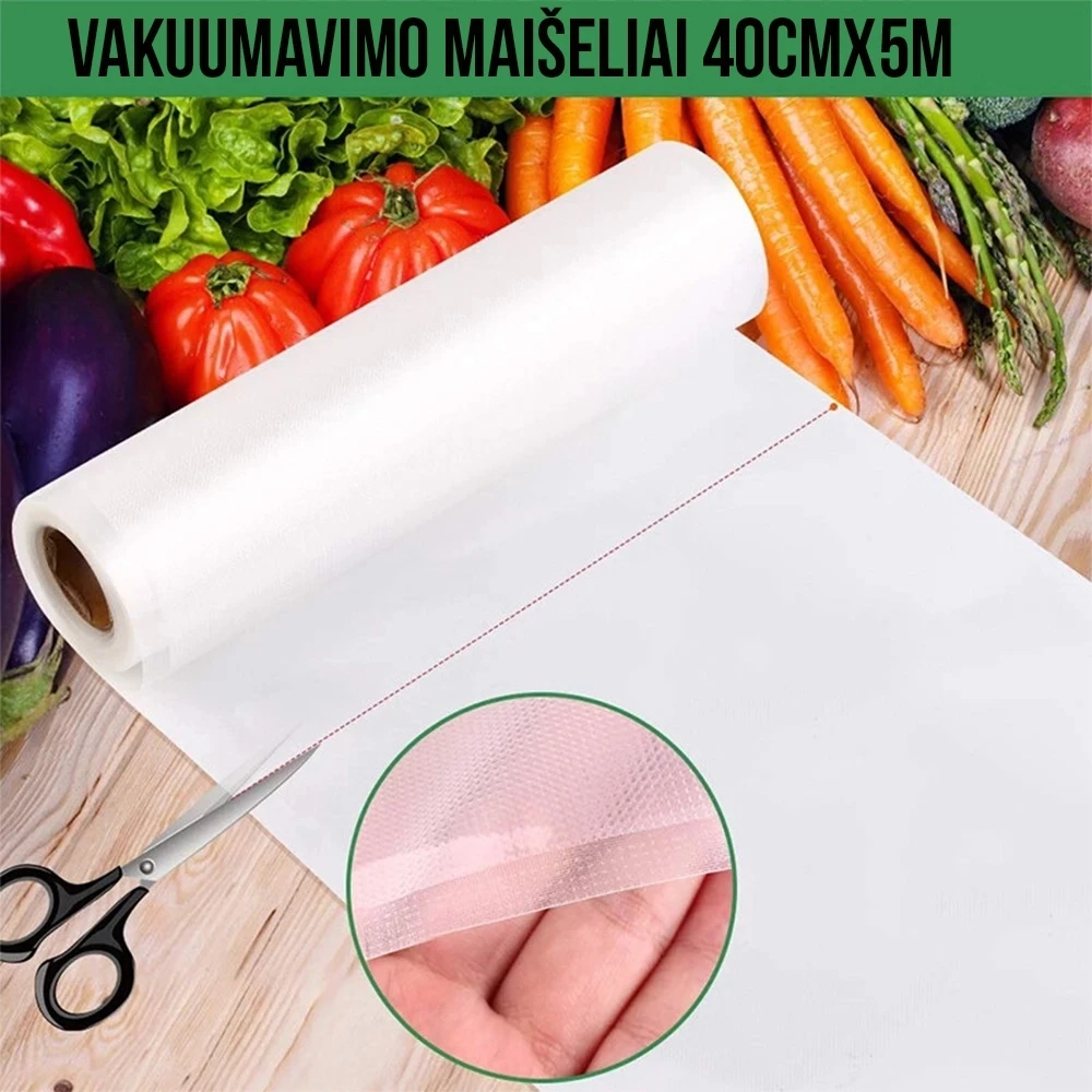 Vakuumavimo maišeliai "Rankovė" L